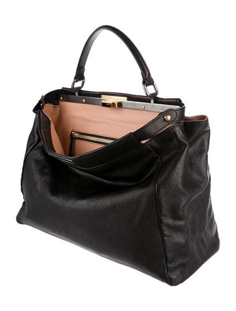 fendi vit large peekaboo|fendi peekaboo price euro.